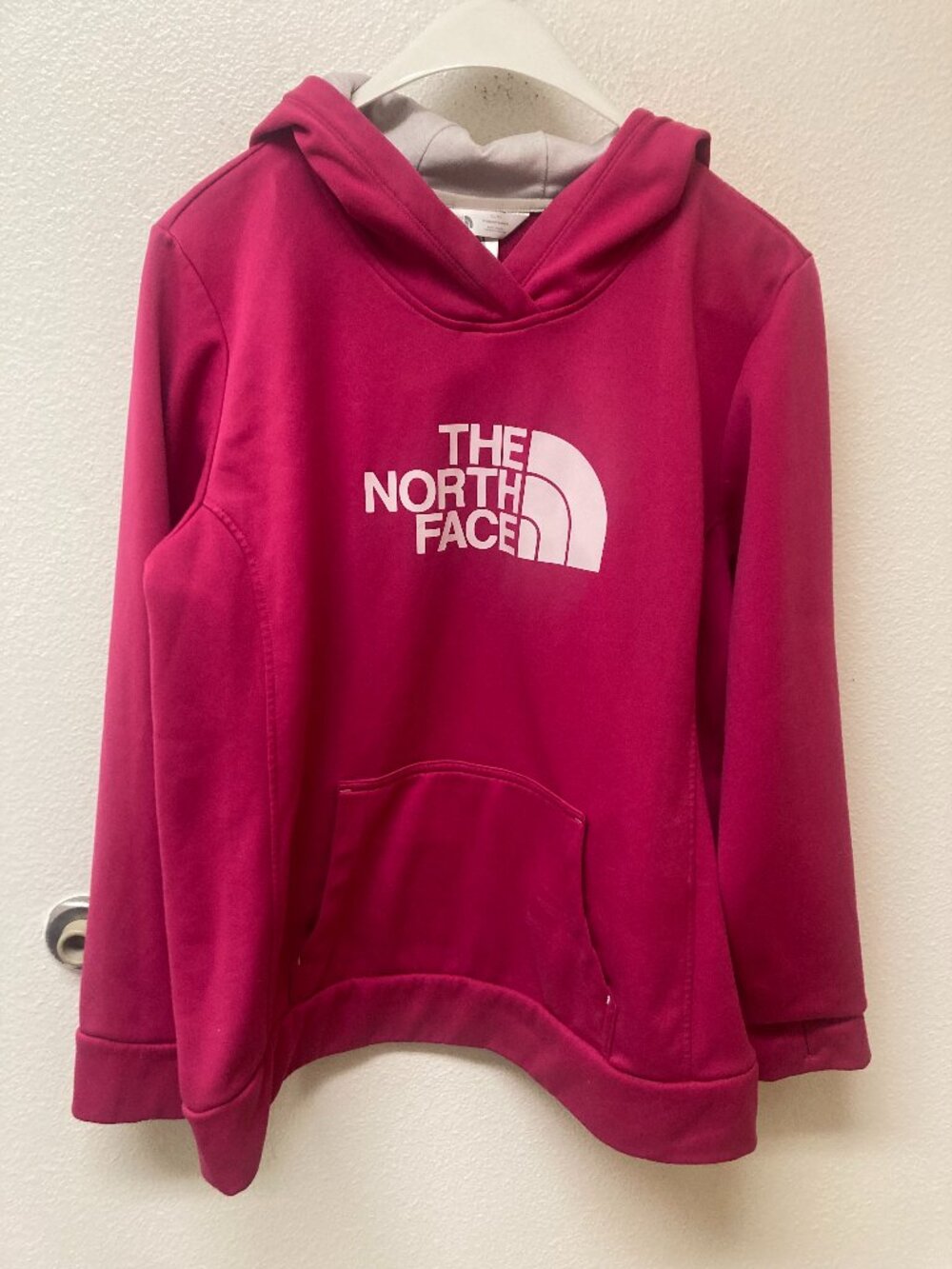 THE NORTH FACE Bright Pink Hoody (XL)